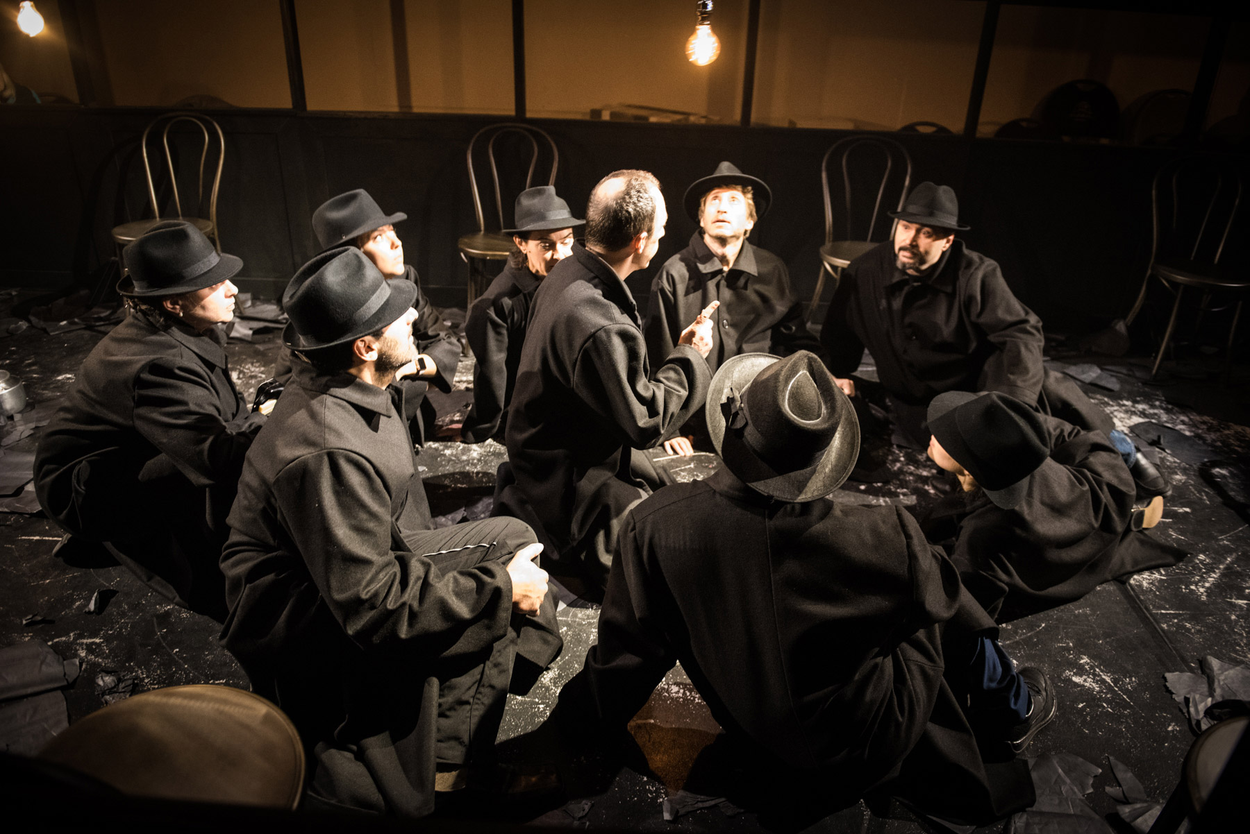 Theatrical Novel rehearsal