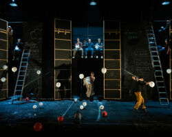 "Our Class," written Polish playwright Tadeusz Słobodzianek about the Jedwabne pogrom, makes its New York premiere at BAM. (Pavel Antonov) Our Class